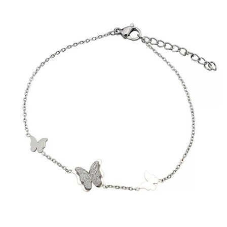 Armband - Silver - Butterfly - FJÄRIL