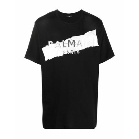 Balmain T-Shirts Sort, Herre