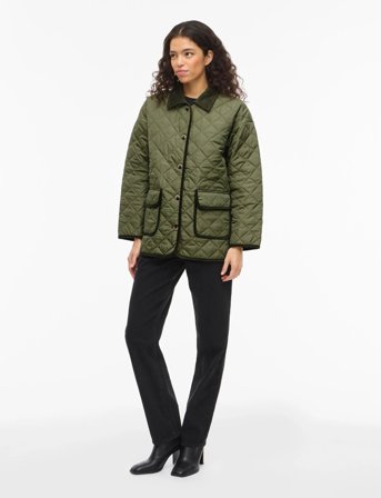 Vila Viango L/S Jacket/Tb - Green - 42