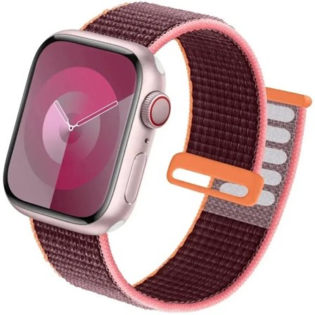 Nylon Loop Armband för Apple Watch Armband 49mm Ultra2 44mm 40mm 45mm 41mm 46-42mm Armband för iwatch armband Serie 9 8 se 7 6 5 4 10