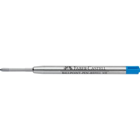 FABER-CASTELL Ballpoint Pen Refill Blue XB (Pack 10) - 148746