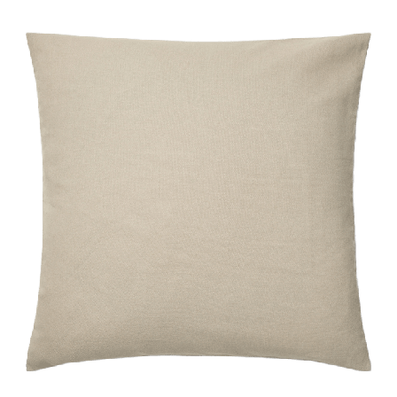 Åhléns Home Enfärgat kuddfodral MIKA 48x48 cm Kuddar Beige ONESIZE