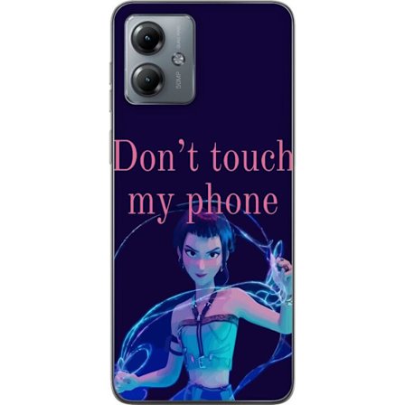 Kompatibelt Mobilskal till Motorola Motorola Moto G14 K-pop Rör inte min telefon