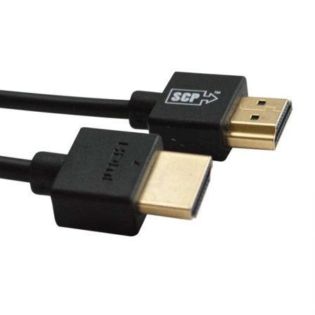 SCP 940-1.6B | Ultra Slim High Speed | HDMI - HDMI | Max 3840x2160 60Hz 4:4:4 | Black | 0.5m