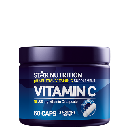 Star Nutrition Vitamin C 60 kapsler