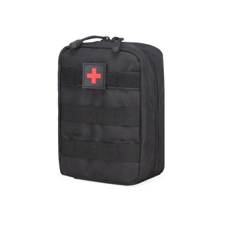 Herr Dam Midjepaket Tactical Bag Outdoor Sports Medical First Aid Svart Genomsnittlig storlek