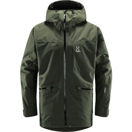 Haglöfs Lumi Insulated Jacket Men Men lined ski jackets Green XL