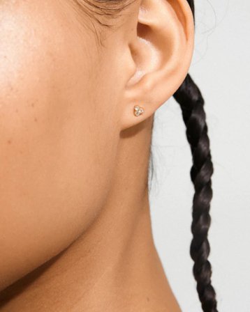 Pilgrim CAILY crystal earrings Doré Bijoux Fille - Kids Brand Store