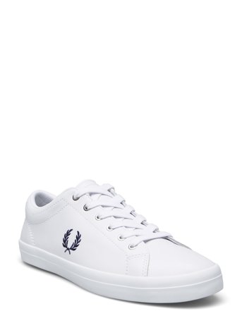 Fred Perry Baseline Leather - White - 41