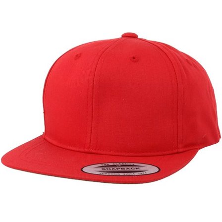 Yupoong - Röd snapback Keps - Kids Toddler Red Snapback @ Hatstore