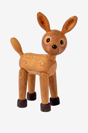 Spring Copenhagen - Puukoriste kaurisvauva Spot - Luonnonväri - Koriste-esineet - - Homeroom