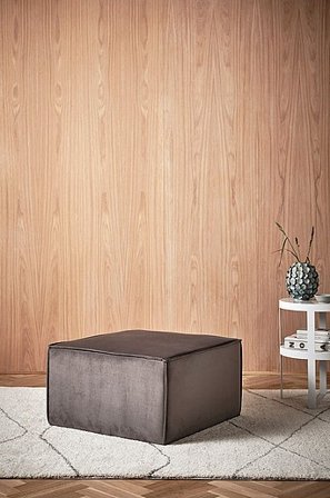 Jotex - Bankelement - Middelgroot Grijs Grijs - BALTIMORE - Koop Poefs bij Jotex