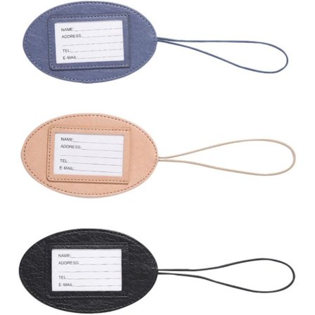 Pack Läder Bagagetagg, Bagage ID-tagg, Resa ID-tagg, Boarding