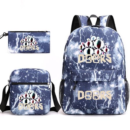 Dörrar roblox tre delar ryggsäck Lightning Blue ~ 3 tre delar