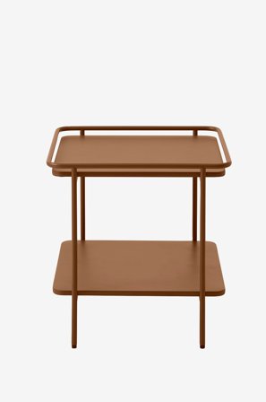 Håum - Side Table 45x45 Cm Cactus - Orange - Avlastningsbord & sidobord - Från Homeroom