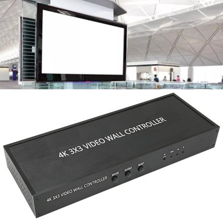 BT88 4K 3x3 HD Multimedia Interface Videoväggsstyrenhet 1080p 3x3 High Definition TV Väggstyrenhet AC110‐240V
