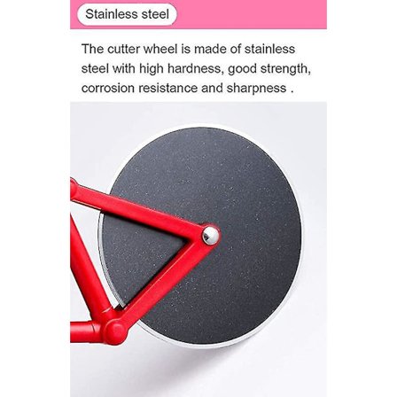 3 kpl Polkupyörän Pizza Leikkuri Ruostumattomasta Teräksestä Rullapyörä