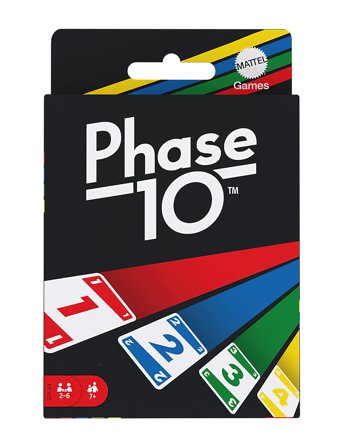 Mattel Games Games Phase 10 Card Game Wicolor Blind Accessible Deck For Kid, Adult & Family Nights & Parties - Multi/patterned - MULTI