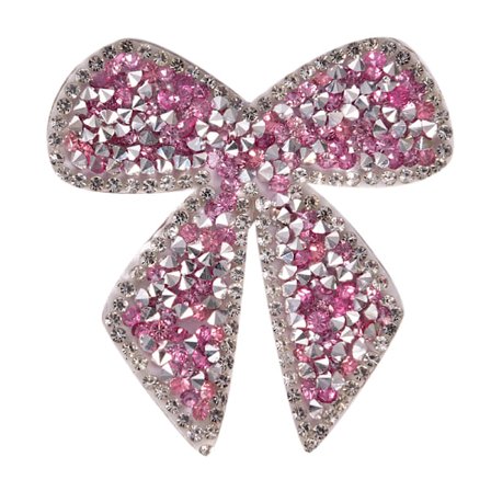 Strassilla brodeerattu Patch Rauta ompelukristallisovelluksessa