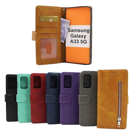 Zipper Standcase Wallet Samsung Galaxy A33 5G (A336B)