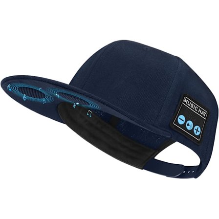 Hat med Bluetooth-højttaler Justerbar Bluetooth-hat Trådløs Smart Speakerphone Cap til Udendørs Sport Baseball Cap(
