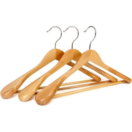 4 rum. Trägalgar med halkfri byxstång Naturlig kvalitet