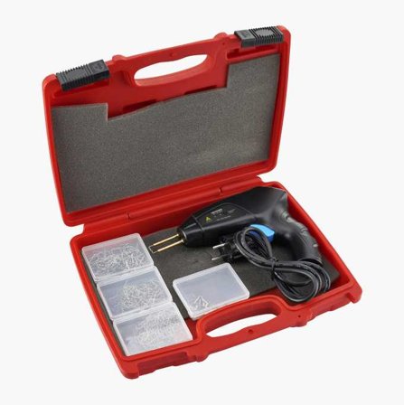 Stiftpistol för reparation av plast