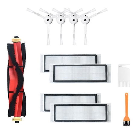 Roborock S6 Maxv Xiaomi Mijia 1/1s: Pääharja, Sivuharjat ja Suodatin 1