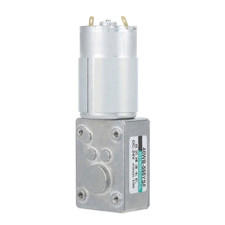 Turbine Snekkegear Motor DC Stor Torsion Lav Hastighedskontrol 2-vejs DC24V XD40WB-555YSF100rpm/min