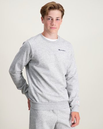 Champion Crewneck Sweatshirt Grå Tröjor Kille - Kids Brand Store