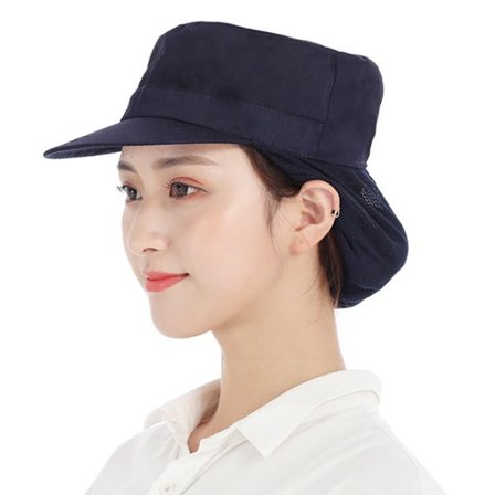 Arbejdshat Kokkekasket NAVY BLUE STYLE 2 STYLE 2