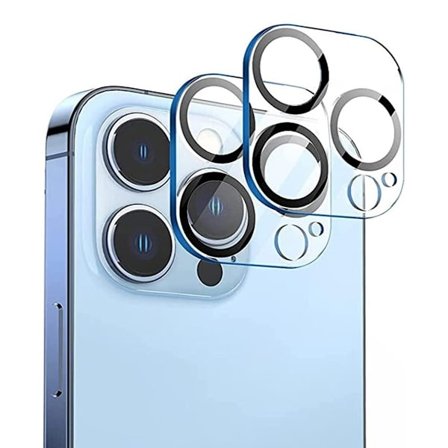 [2-Pack] iPhone 15 Kameraskydd – Enkel Applicering