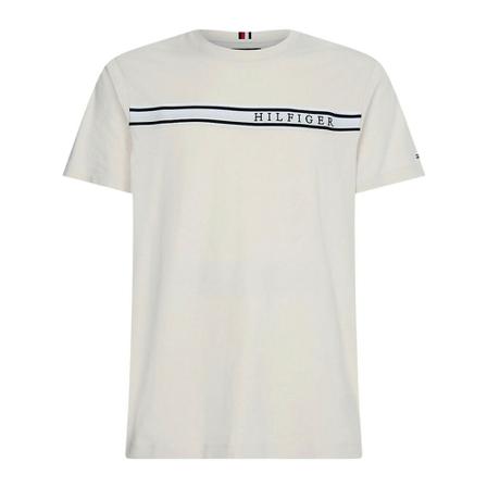 Tommy Hilfiger, T-Shirt mw 0mw 25951 af 4 Beżowy, Mężczyzna, Rozmiar: M