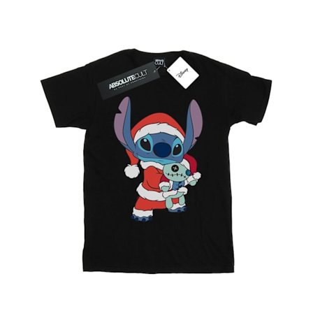 Disney Herr Lilo And Stitch Stitch Jul T-Shirt XL Svart