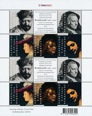 Holland - NVPH V2429-2433 - Miniark - Postfrisk