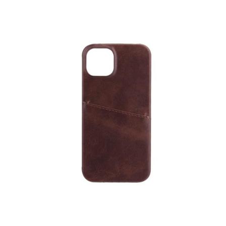 Mobilskal Brun Med Kortfack Iphone 13