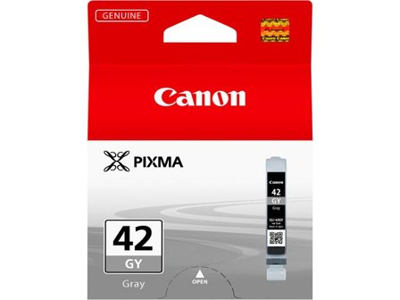 Canon Bläckpatron, PIXMA 42GY, grå, singelförpackning, 6390B001 - Lyreco - Toner och bläck - Bläckpatroner - Bläckpatroner Canon