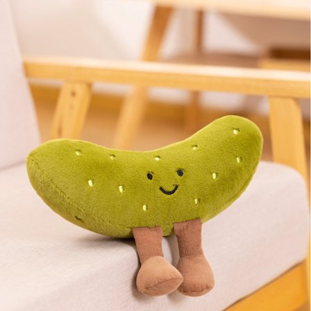 Fruktfest Dukker Jellycat Plyslegetøj Dukker Børn Fødselsdag Julegaver - Pickles 10cm