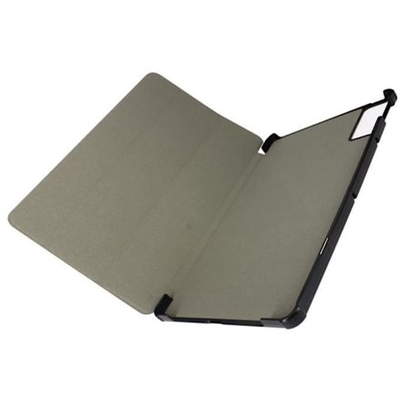 Fodral för surfplatta - Xiaomi - Redmi Pad 10.6 - Ekoskinn svart - Magnetisk lucka - Video/tangentbordsstöd