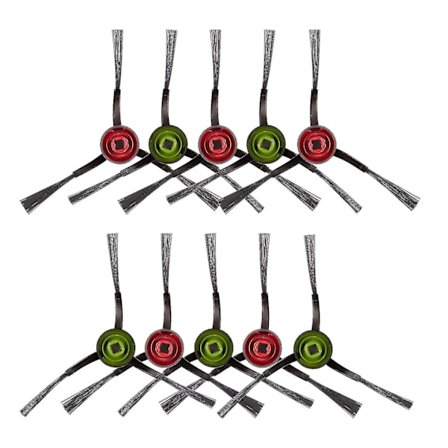 (10 kpl) Sivuharjan varaosat Ecovacs Deebot Ozmo 920 950 T8 Aivi Max T9 T5 N5 N7 N8+ N8 Pro N8 Pro Dx55 Dx93 Dj65 X1 Omni, X1 Turbo, X1 A -malleille