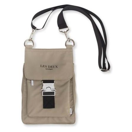 Les Deux Crossbody Tucker Single Brun, Herre Bæltetasker, Størrelse: ONE Size
