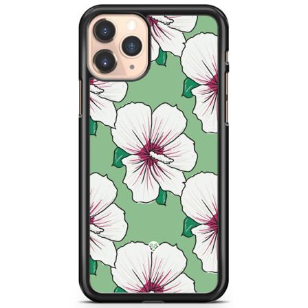 Bjornberry Hårdskal iPhone 11 Pro Max - Gräddvita Blommor