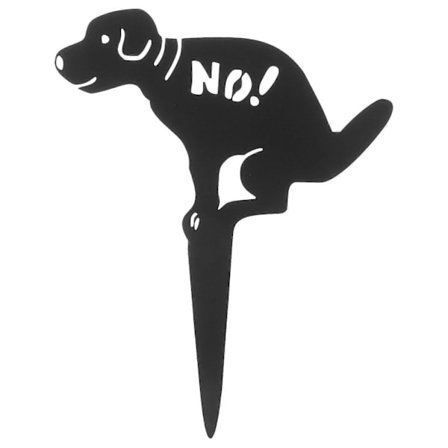 Metallinen koiran kakkavaroituskyltti Lemmikkikoiran ei kakkaamista varoitusmerkki Ei kakkaamista ilmoituskyltti