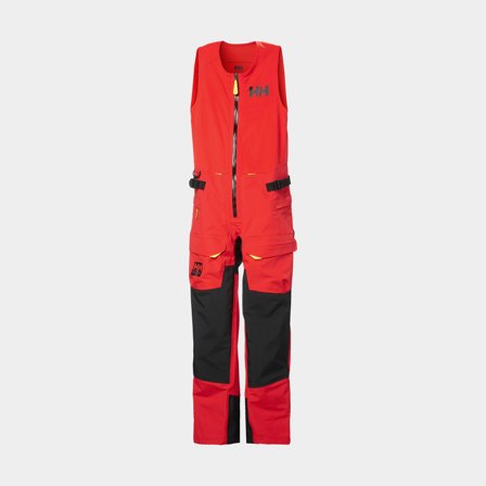 Sailing trousers Helly Hansen Ægir Race 2.0, Alert Red, women, Medium