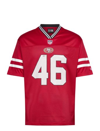 New Era Nos Nfl Mesh Tee Saf49E - Red - M