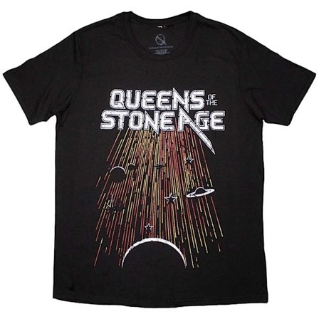 Queens Of The Stone Age Unisex Vuxen Meteor Shower T-shirt Stor Svart