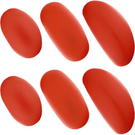 6 stk. keramiske lerribber bløde gummi keramikribber keramikribber til modellering af ler keramik kunstnere, værktøj