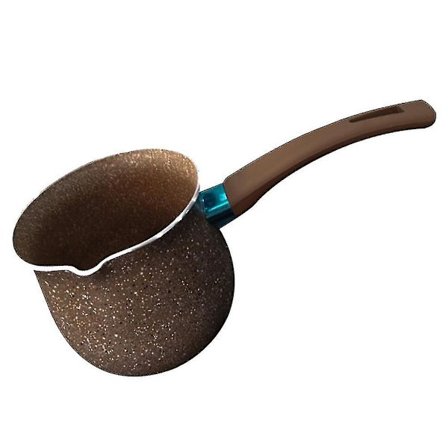 Enkelgrebet Anti-skoldnings Kaffekande Non-stick Pander Mini Mælkekande (1 stk)