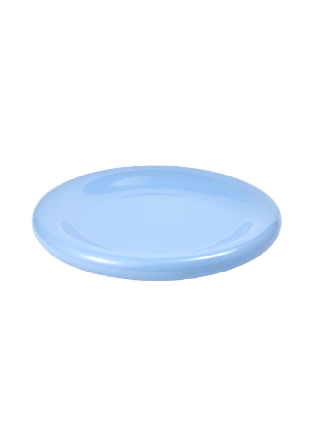 Åhléns Home Tallrik i stengods BEANI 25 cm Mattallrikar Blå ONESIZE