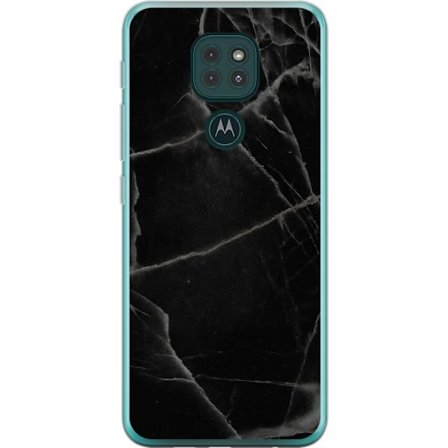 Kompatibelt Mobilskal till Motorola Motorola Moto G9 Play Svart marmor